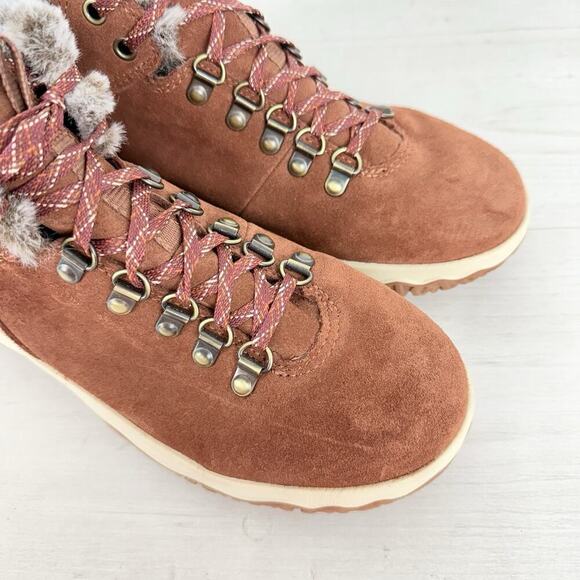 LL Bean Womens Day Venture Insulated Boots Size 9 Alpine Brown Winter Outdoor - Picture 7 of 11